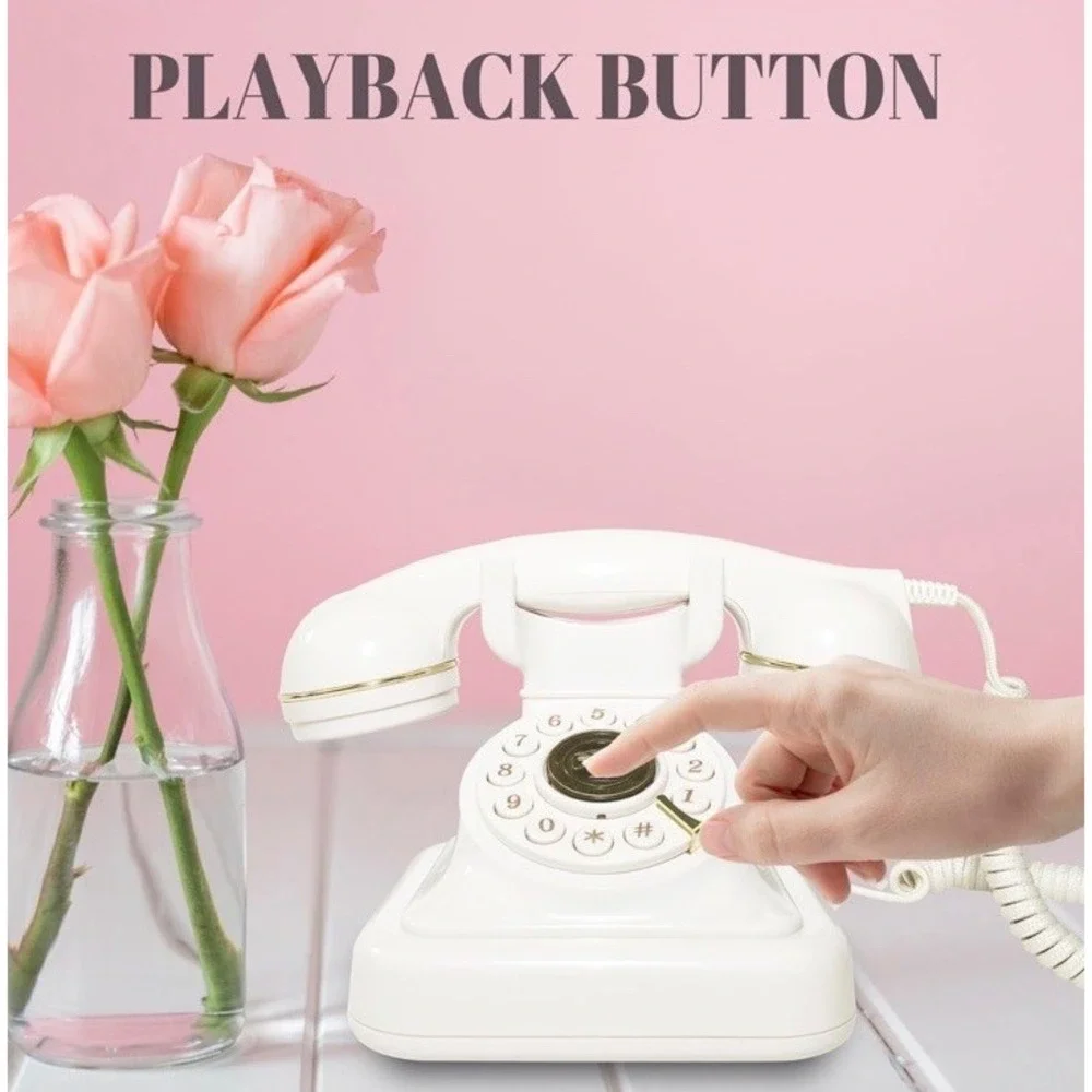 Audio Guest Book Wedding Phone,  Record Customized Audio Message(13/#0)